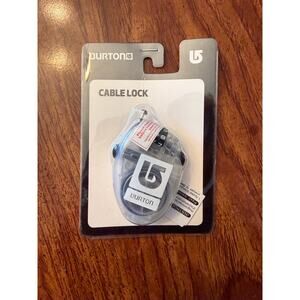 Burton Cable lock. NEW in package